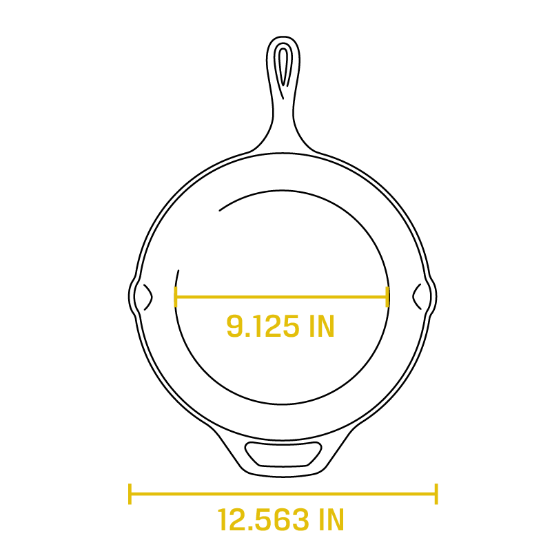 Classic Cast Iron Skillets - Image 14