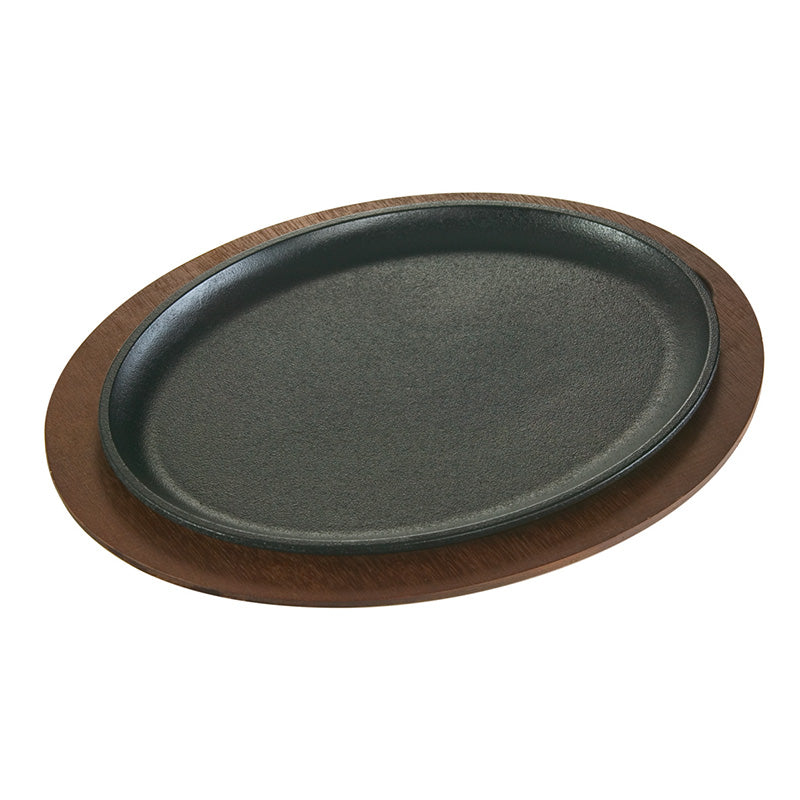 13.25 Inch Jumbo Oval Walnut Wood Underliner - Image 2